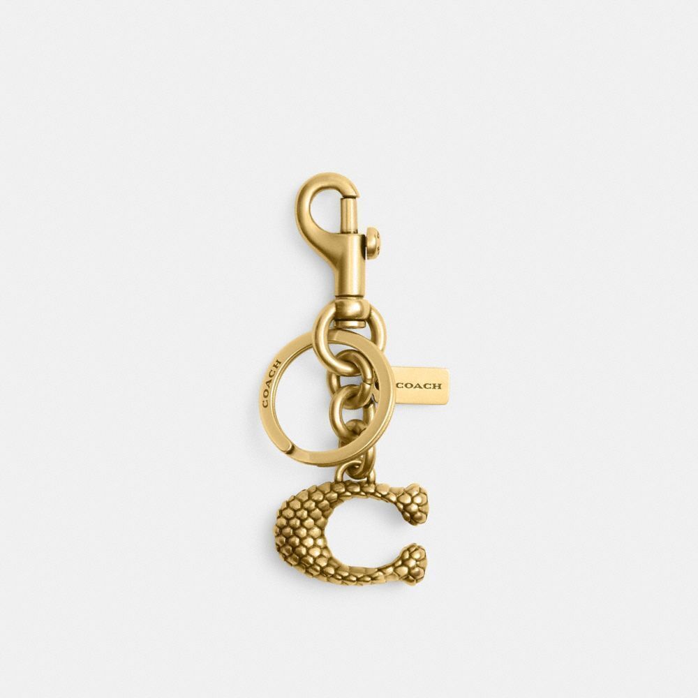 Coach New Year Signature Snake Bag Charm